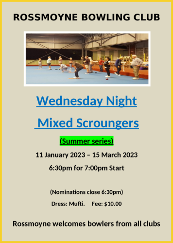 Wednesday Mixed Scroungers flyer-1